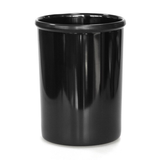 Recipient melamina rotund bufet Culinaro Murun 13x17cm 2000ml negru