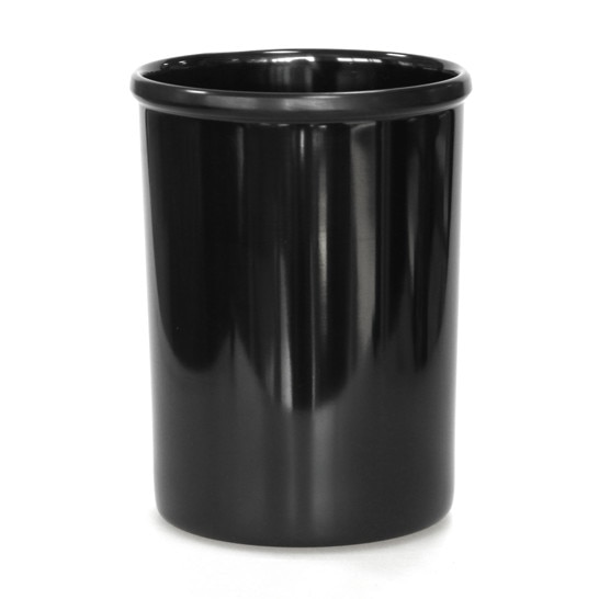 Recipient melamina rotund bufet Culinaro Murun 17x17cm 3000ml negru