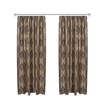 Set doua draperii Black-out Baroc Maro 2x100x260 cm, cu rejansa Set doua draperii Black-out Baroc Maro 2x100x260 cm, cu rejansa