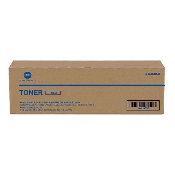 Cartus Toner Original Konica Minolta TN-326 AAJ6050 Black, 25000 Pagini