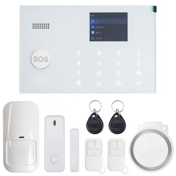 Sistem de alarma wireless PNI SafeHome PT700 WiFi si GSM 4G cu monitorizare si alerta prin Internet, SMS, apel vocal, aplicatie mobil Tuya Smart Sistem de alarma wireless PNI SafeHome PT700 WiFi si GSM 4G cu monitorizare si alerta prin Internet, SMS, apel vocal, aplicatie mobil Tuya Smart
