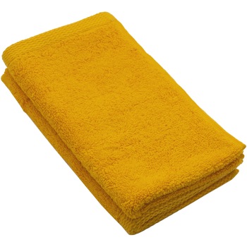 Set 2 prosoape SOMNART, bumbac 100%, 600gsm, 30x50cm, galben Set 2 prosoape SOMNART, bumbac 100%, 600gsm, 30x50cm, galben