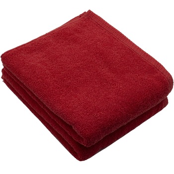 Set 2 prosoape SOMNART, bumbac 100%, 600gsm, 50x90cm, rosu Set 2 prosoape SOMNART, bumbac 100%, 600gsm, 50x90cm, rosu