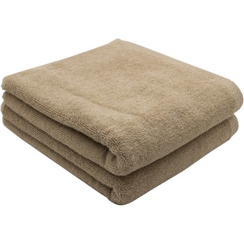 Set 2 prosoape SOMNART, bumbac 100%, 600gsm, 50x90cm, bej Set 2 prosoape SOMNART, bumbac 100%, 600gsm, 50x90cm, bej