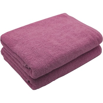 Set 2 prosoape SOMNART, bumbac 100%, 600gsm, 70x140cm, roz Set 2 prosoape SOMNART, bumbac 100%, 600gsm, 70x140cm, roz