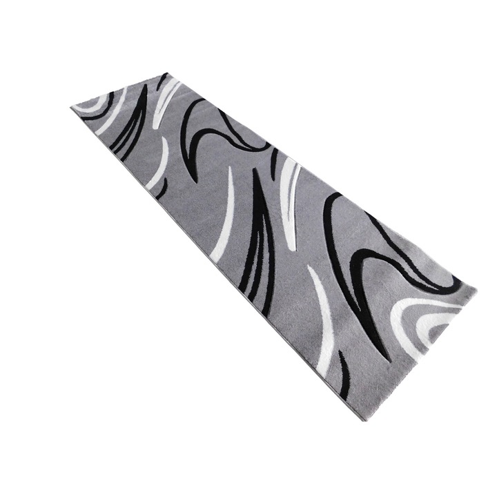 Килим Деко трейдинг Витоша 131, Сив, 80х250