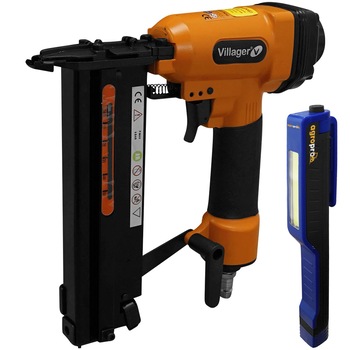 Capsator pneumatic Villager VAT 50/9040, presiune lucru 6-12 bari, lanterna LED magnetica AgroPro Capsator pneumatic Villager VAT 50/9040, presiune lucru 6-12 bari, lanterna LED magnetica AgroPro