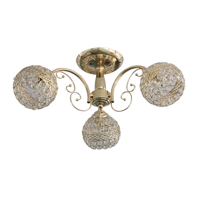 Lustra Sunfire Auriu+Alb 3xE27 60W, FST38029