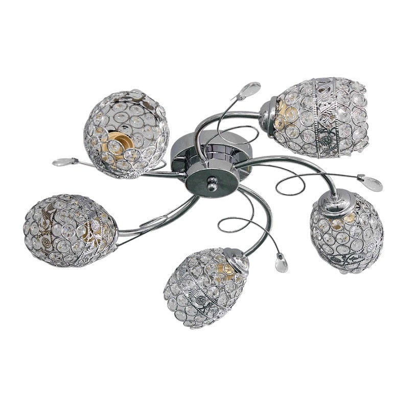 Lustra Saphire, 5 x E27 x 60w, crom, FST38021