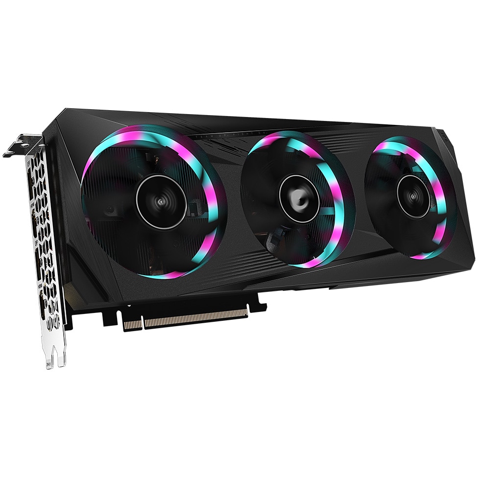 Placa video Gigabyte AORUS GeForce® RTX™ 3060 ELITE, 12GB GDDR6