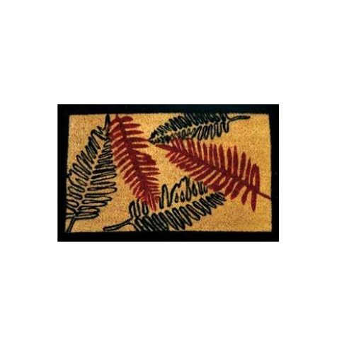 Covoras frunze brad de exterior, Sanger, fibra cocos 70 x 45 CM