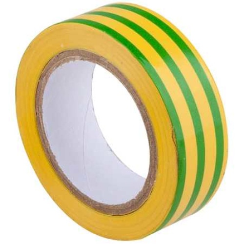 Banda izolatoare 0,15x19 mm, rola 20 m, galben-verde