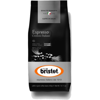 Cafea boabe Bristot Espresso Cremosso, 400g