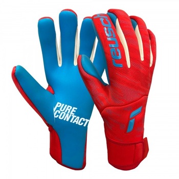 Manusi Portar Reusch Pure Contact IV Aqua, Rosu/Albastru, Marimea 9.5 Manusi Portar Reusch Pure Contact IV Aqua, Rosu/Albastru, Marimea 9.5