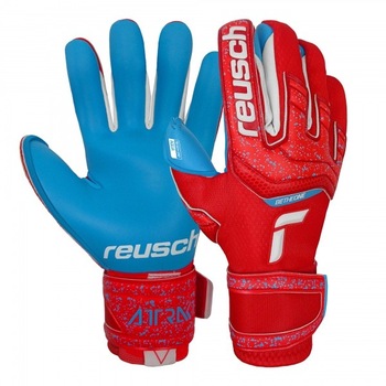 Manusi Portar Reusch Attrakt Aqua, Rosu/Albastru, Marimea 9 Manusi Portar Reusch Attrakt Aqua, Rosu/Albastru, Marimea 9