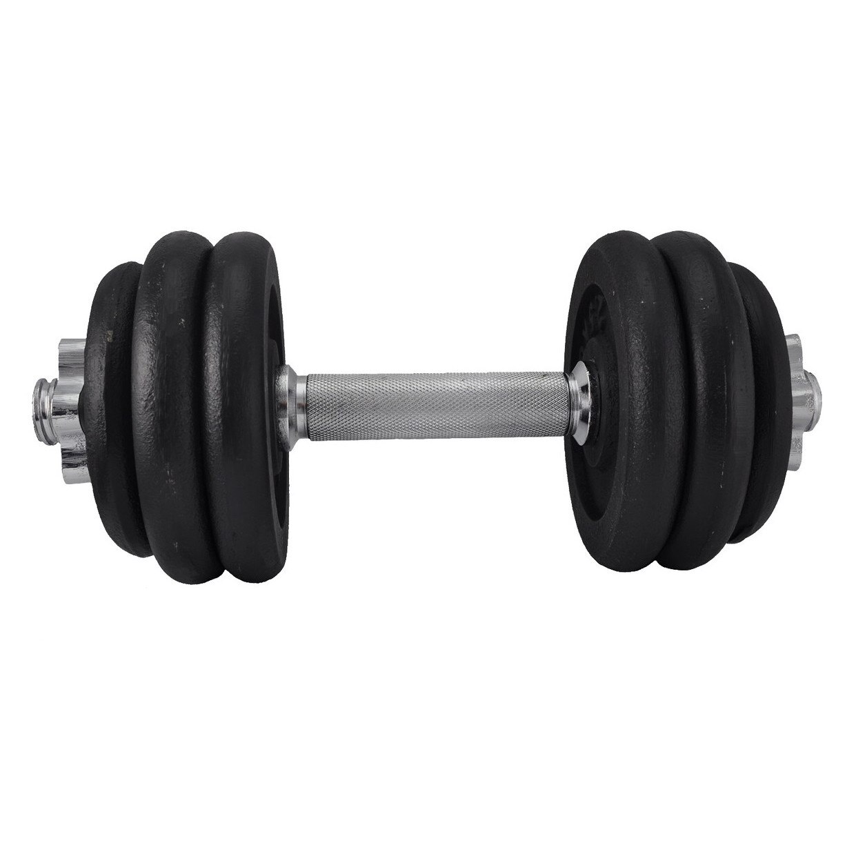 Gantera Rucanor Combi,15 Kg, Negru Cromat