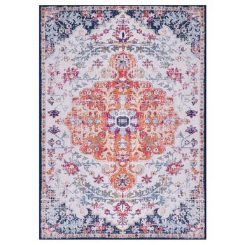 Covor cu imprimeu, multicolor, 80 x 150 cm, material textil 325360 Covor cu imprimeu, multicolor, 80 x 150 cm, material textil 325360