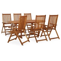 set mobilier de gradinaexterior din 7 piese din lemn masiv de acacia vidaxl lemn 150-200 x 100 x 74 cm maro imagen 37_0_
0