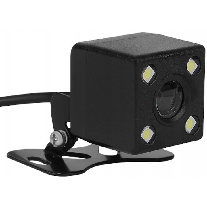 Камера за задно виждане Zola, 4 светодиода, стандартен монтаж, широкоъгълен обектив (170 градуса)