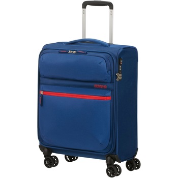 Troler American Tourister Matchup, Albastru, 40 x 20 x 55 Troler American Tourister Matchup, Albastru, 40 x 20 x 55