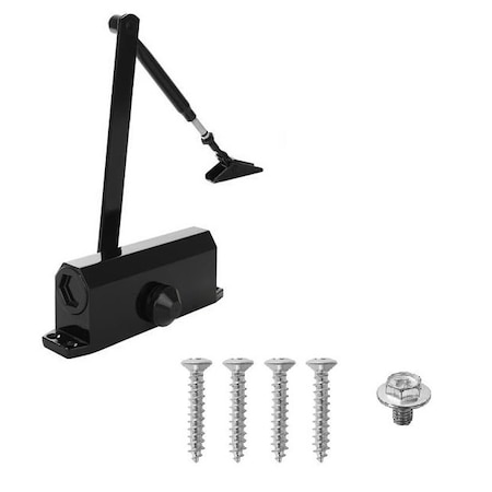 Amortizor usa, Zola®, reglabil, negru, 35-60 kg, dimensiuni 17,5 / 24 cm