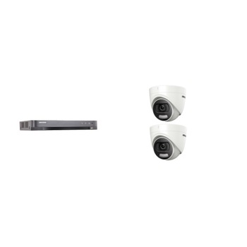 Kit supraveghere video Hikvision 5MP, cu 2 camere 5MP de interior MK396 Kit supraveghere video Hikvision 5MP, cu 2 camere 5MP de interior MK396