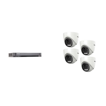 Kit supraveghere video Hikvision 5MP, cu 4 camere 5MP de interior MK398 Kit supraveghere video Hikvision 5MP, cu 4 camere 5MP de interior MK398