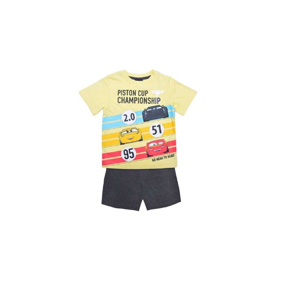 Pijama maneca scurta, Go Head to Head, galbena