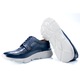 Pantofi barbati, ORTIZ & REED, Albastru/Alb, Piele naturala, 45 EU