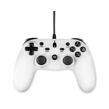 Gamepad cu fir Spartan Gear Oplon, Alb Gamepad cu fir Spartan Gear Oplon, Alb