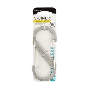 Carabina Nite Ize S-Biner 5 - Stainless Carabina Nite Ize S-Biner 5 - Stainless