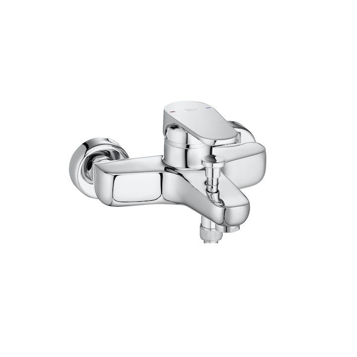 Смесител Roca Anara, външен стенен смесител за вана-душ