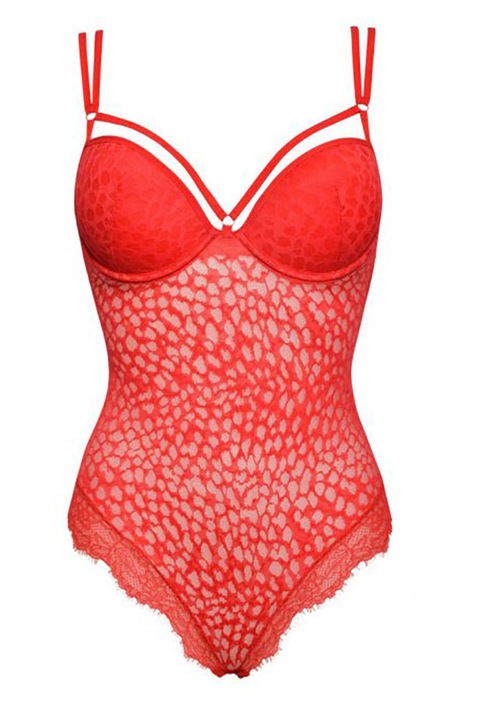 Дамско боди SIeLEI 6821, Червен