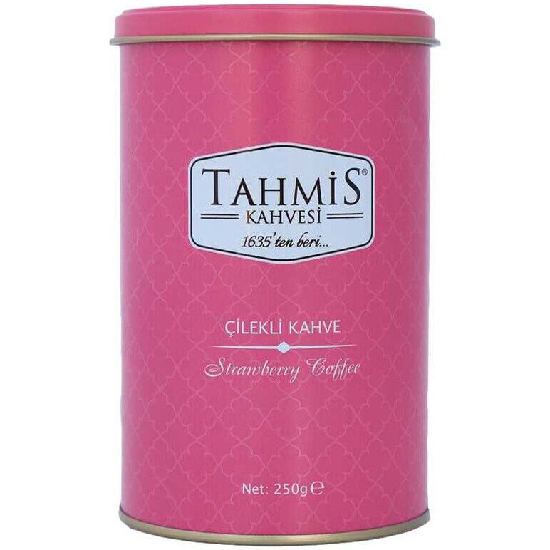 Cafea macinata turceasca cu aroma de capsuni Tahmis, 250g