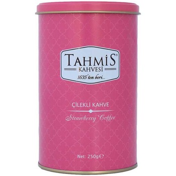 Cafea macinata turceasca cu aroma de capsuni Tahmis, 250g