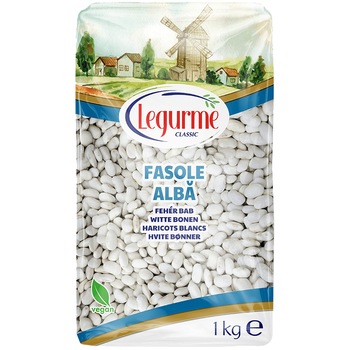 Fasole alba Legurme, 1kg Fasole alba Legurme, 1kg