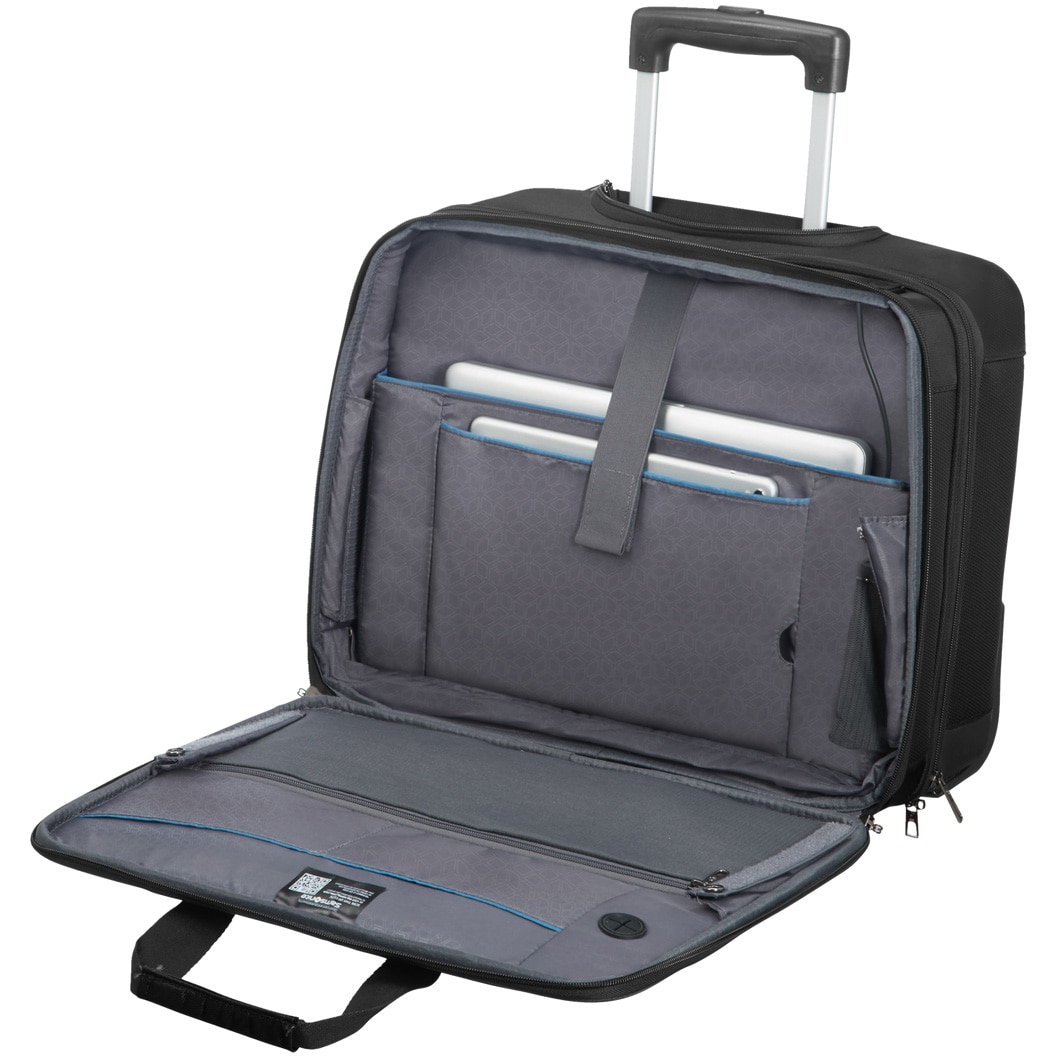 Troler laptop Samsonite VECTURA EVO, 17.3", Negru