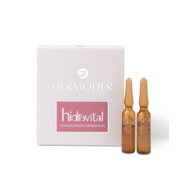 Set 2 fiole HIDROVITAL, pentru hidratare profunda, piele mixta, 2x2.5 ml