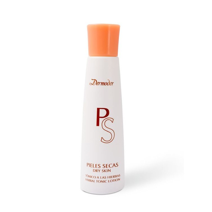 Lotiune tonica faciala, DERMODER, bogata in extracte botanice, 200 ml