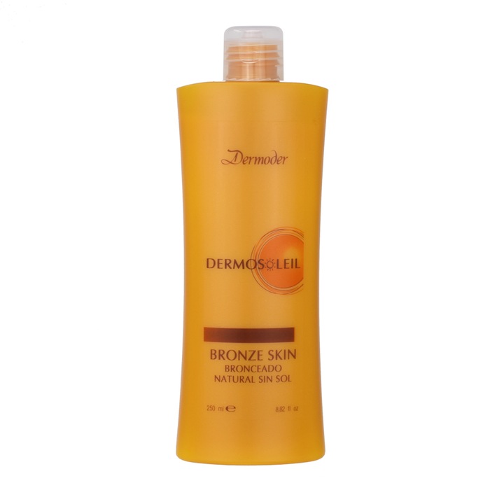 Crema autobronzanta fata si corp DERMOSOLEIL, Hidratanta, Dermoder, fara ulei, 250 ml