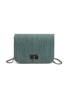 Geanta de dama Ava verde din piele ecologica, 19 x 16 x 8 cm Geanta de dama Ava verde din piele ecologica, 19 x 16 x 8 cm