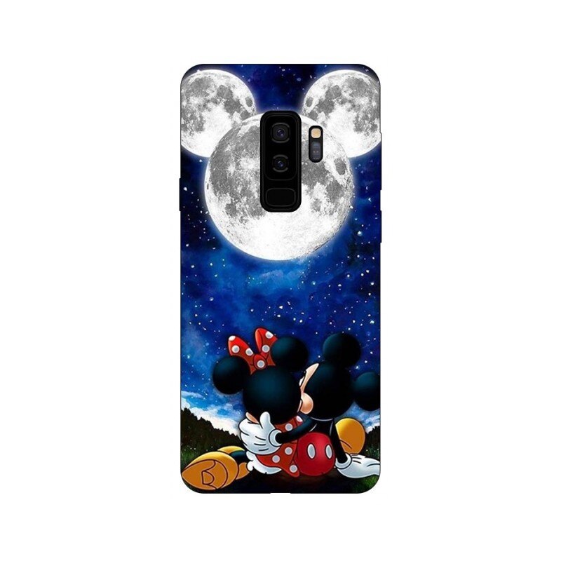 Husa Silicon Soft Upzz Print Compatibila Cu Samsung Galaxy S9+ Plus Model Moon