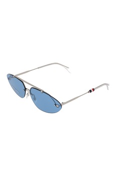 Tommy Hilfiger, Ochelari de soare ovali, Argintiu, 72-13-140 Standard Tommy Hilfiger, Ochelari de soare ovali, Argintiu, 72-13-140 Standard