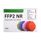 Masca FFP2 Roz Deschis, model AD-1001, 5 straturi, Conforma cu CE 2163, ambalata individual