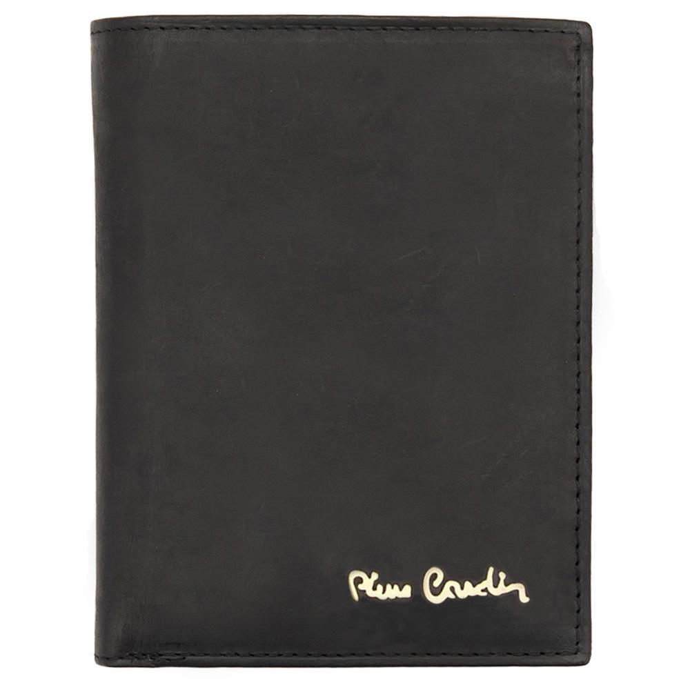 Portofel barbati din piele naturala Pierre Cardin GPB039 - cu Protectie RFID, Negru