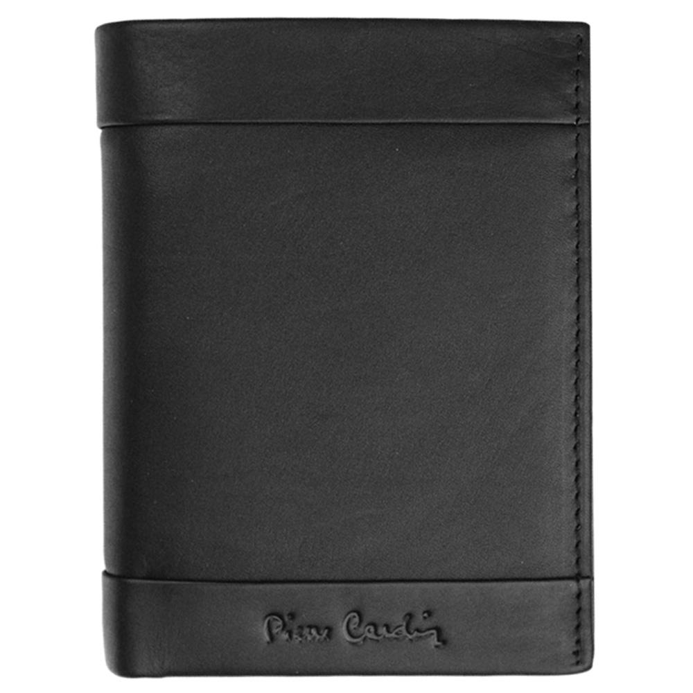 Portofel barbati din piele naturala Pierre Cardin GPB033 - cu Protectie RFID, Negru