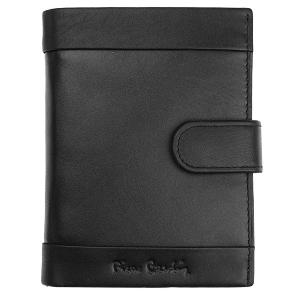 Portofel barbati din piele naturala Pierre Cardin GPB034 - cu Protectie RFID, Negru