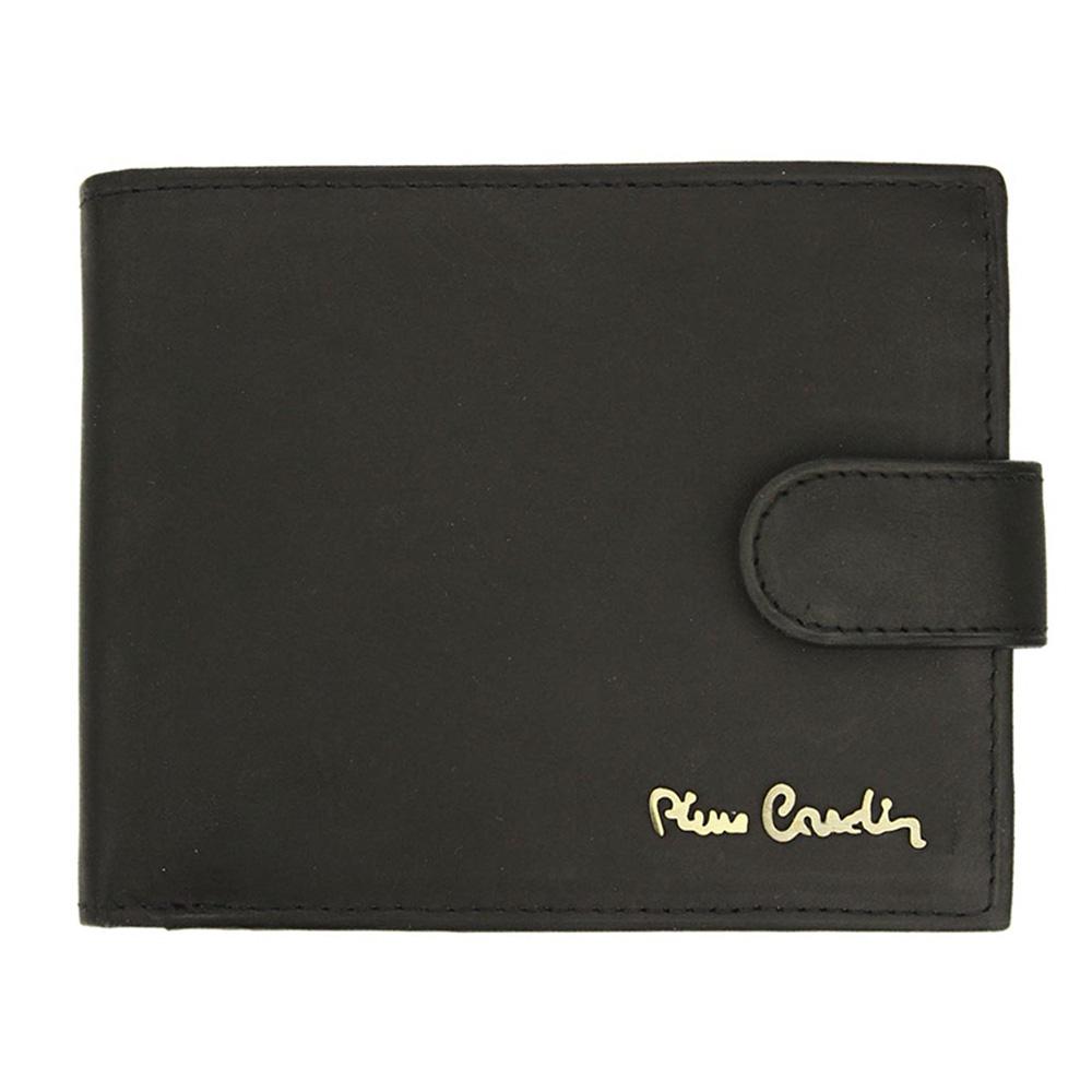 Portofel barbati din piele naturala Pierre Cardin GPB038 - cu Protectie RFID, Negru