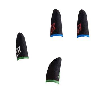 Set 4 x Manusi profesionale Playsmartshop, gaming, Green - Blue , fibra carbon, pentru Pubg Fortnite Call of duty Set 4 x Manusi profesionale Playsmartshop, gaming, Green - Blue , fibra carbon, pentru Pubg Fortnite Call of duty