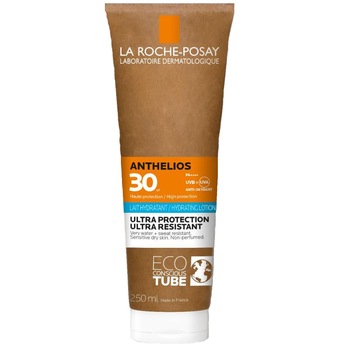Lotiune hidratanta pentru fata si corp La Roche-Posay Anthelios SPF 30, Eco Tube, 250 ml Lotiune hidratanta pentru fata si corp La Roche-Posay Anthelios SPF 30, Eco Tube, 250 ml